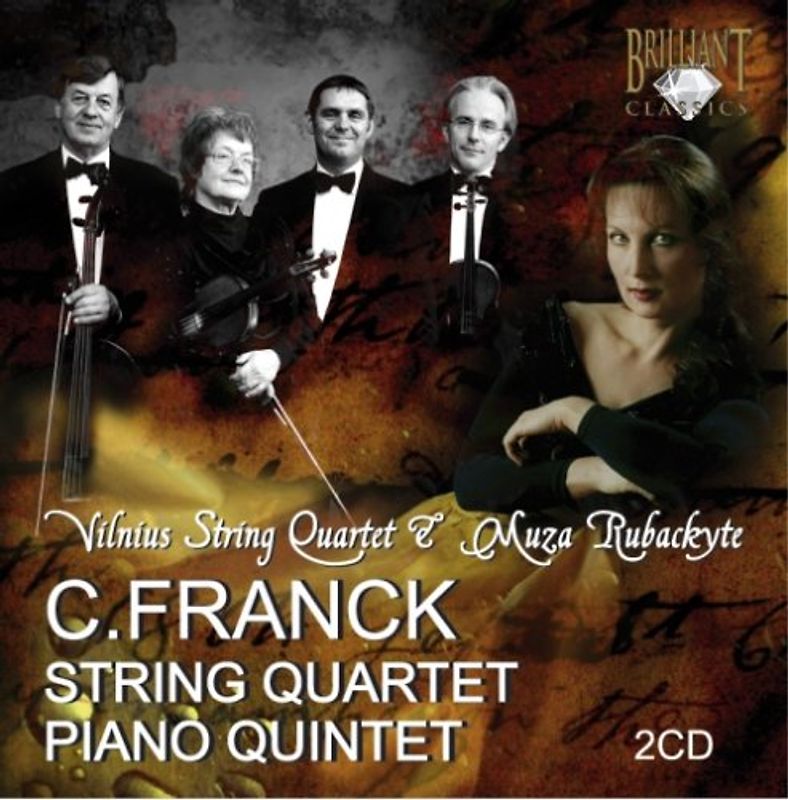 Muza Rubackyte - Franck:String Quartet,Piano