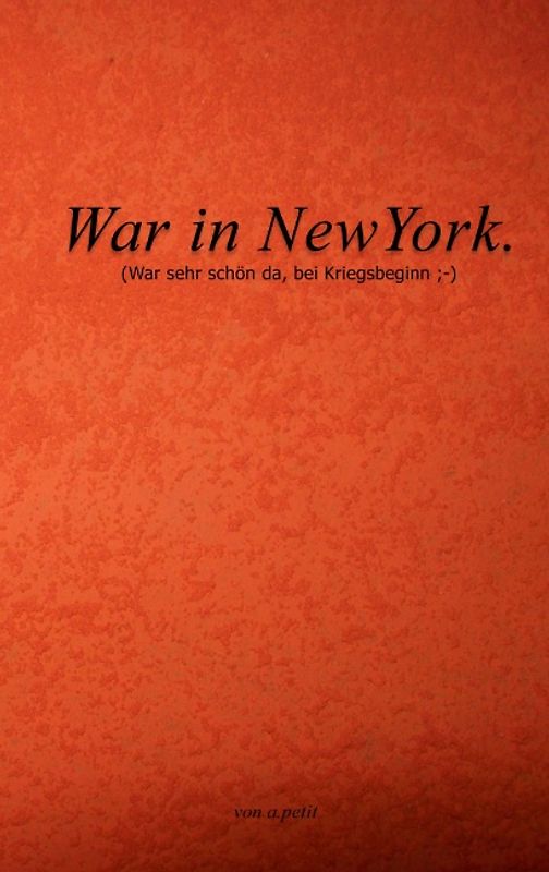 War in NewYork