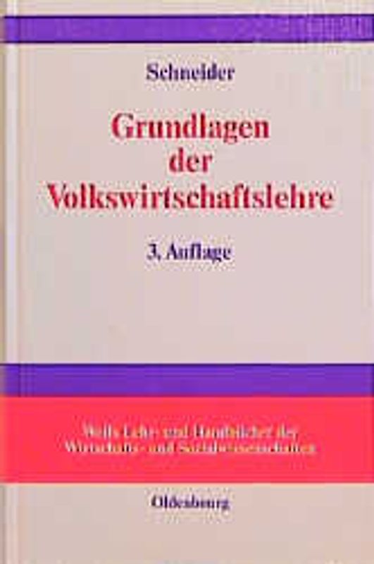 Grundlagen der Volkswirtschaftslehre