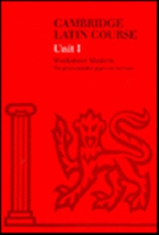 Cambridge Latin Course Book 1 Worksheet Masters 4th Edition