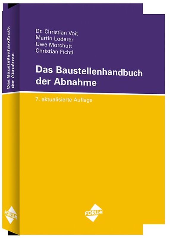 Das Baustellenhandbuch der Abnahme