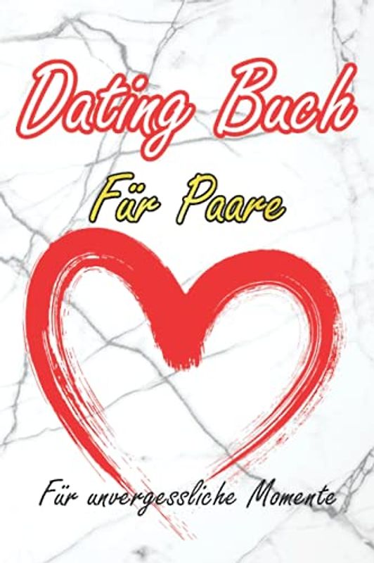 Dating Foto Buch mit Date Challenges für Paare und frisch verliebte, Pärchen-Buch zum Valentinstag oder als Weihnachtsgeschenk