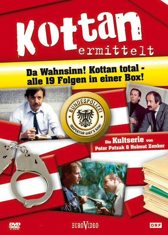 Kottan ermittelt Box Set (4 DVDs) - Alle 19 Folgen in einer Box DVD