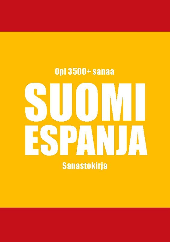 Suomi-espanja sanastokirja