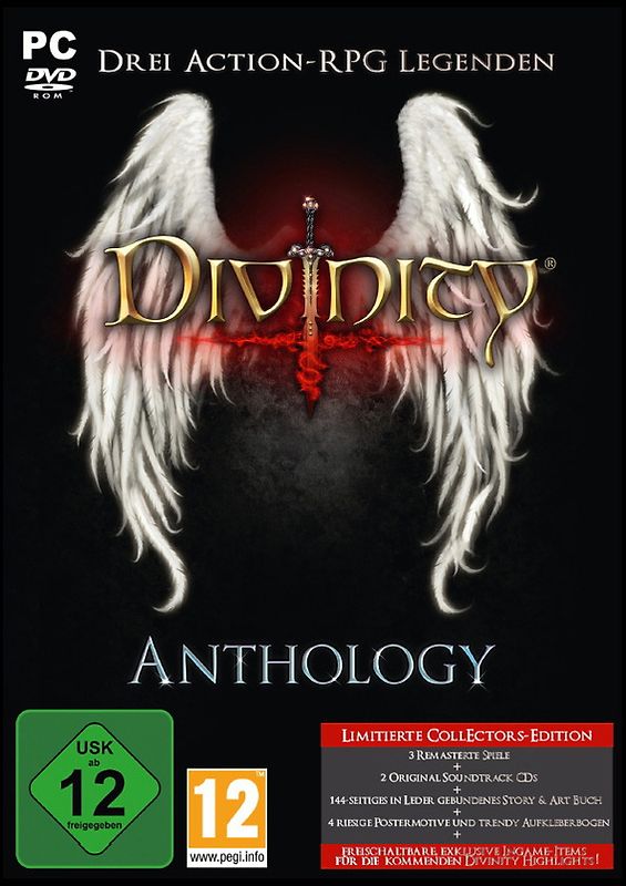 Divinity Anthology [Limited Collector's Edition inkl. 2 CDs Soundtrack, 4 Postern, Aufkleber und Entwickler Tagebuch] PC Spiele