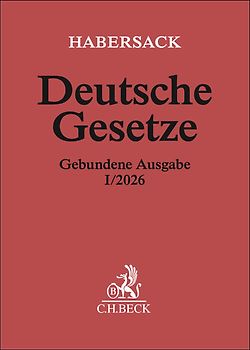 Deutsche Gesetze Gebundene Ausgabe I/2026