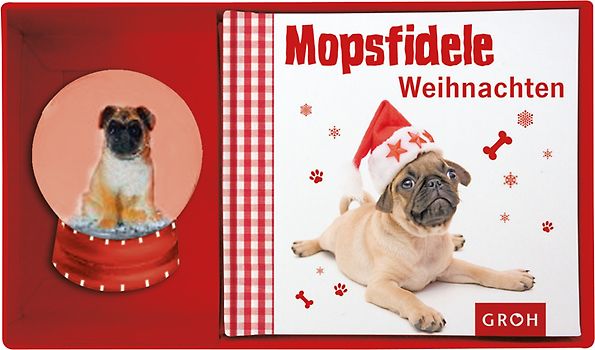 Glücksbringer Mopsfidele Weihnachten
