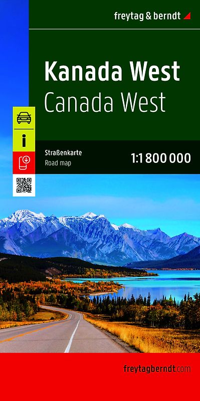 freytag & berndt Straßenkarte Kanada West 1:1,8 Mio.