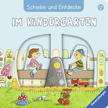 Schiebe und Entdecke: Im Kindergarten
