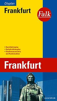 Falk Cityplan Frankfurt 1:20.000