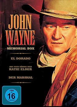 John Wayne Memorial Box (3 DVDs) El Dorado/Katie Elder/Der Marshal DVD