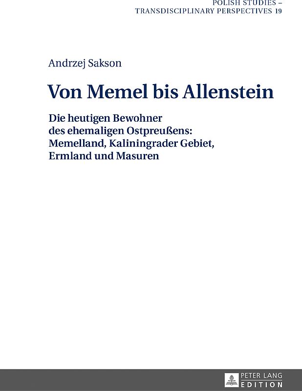 Von Memel bis Allenstein