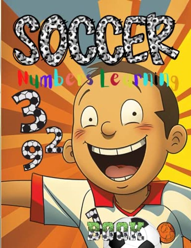 Soccer Numbers Learning Book for Toddlers