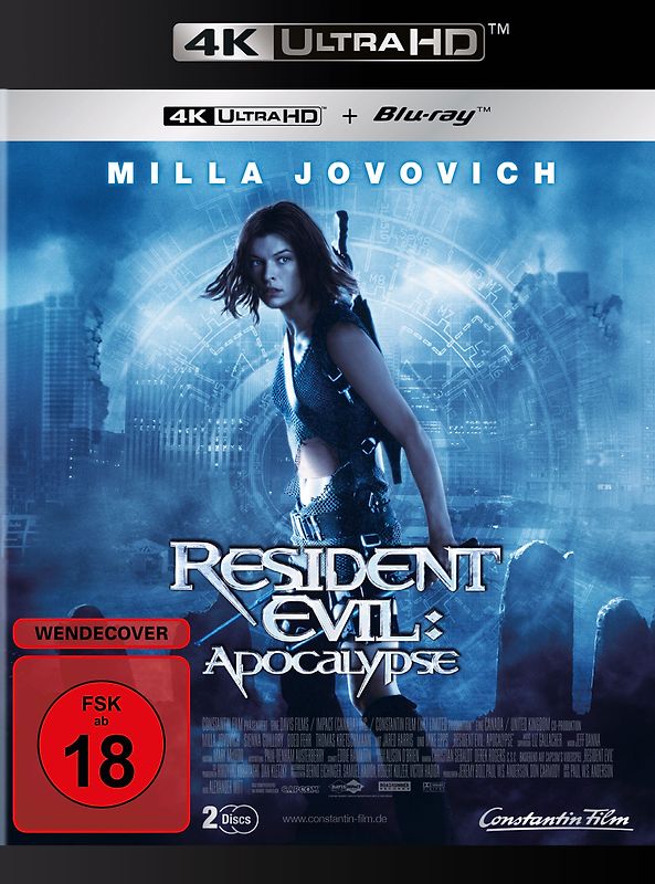 Resident Evil: Apocalypse 4K Ultra HD Blu-ray