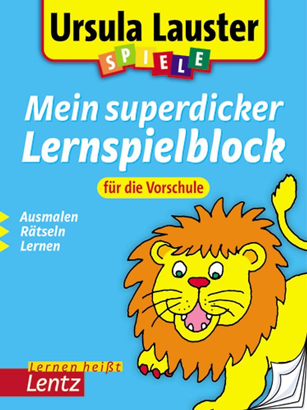 Mein superdicker Lernspielblock - Vorschule
