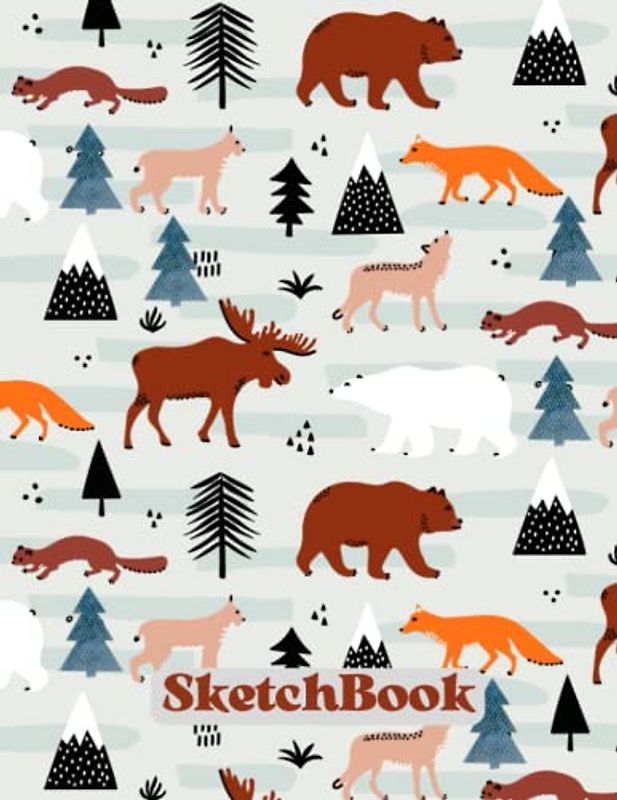 Sketchbook: SketchBook Drawing 110 Pages Size 8.5 x 11 inc., Notebook for Drawing, Writing, Painting, Sketching or Doodling, Sketching Journal, Great Gift for a Child