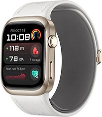 Image of Huawei Watch D2 goud met Leren Band M/L wit (Refurbished)