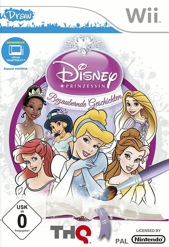Disney Prinzessin: Bezaubernde Geschichten [uDraw erforderlich] Nintendo Wii
