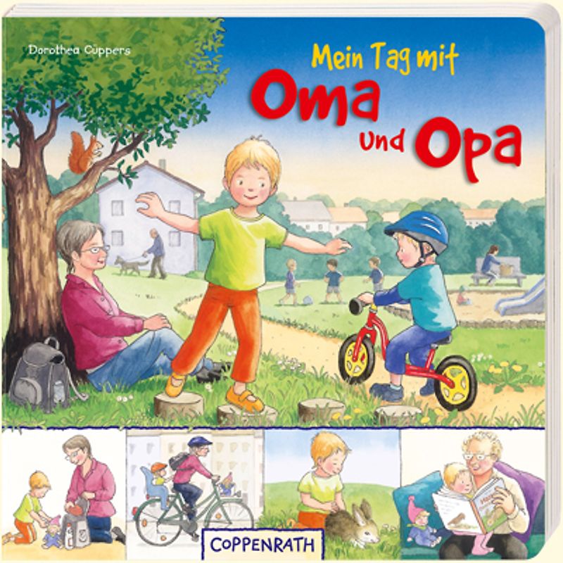 Mein Tag mit Oma und Opa