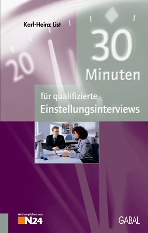 30 Minuten für qualifizierte Einstellungsinterviews