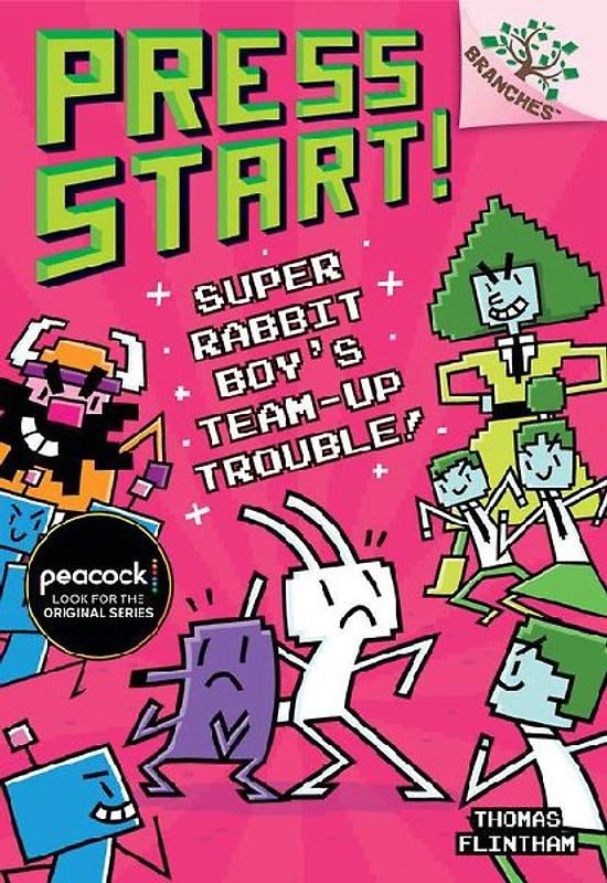 Super Rabbit Boy's Team-Up Trouble!: A Branches Book (Press Start! #10)