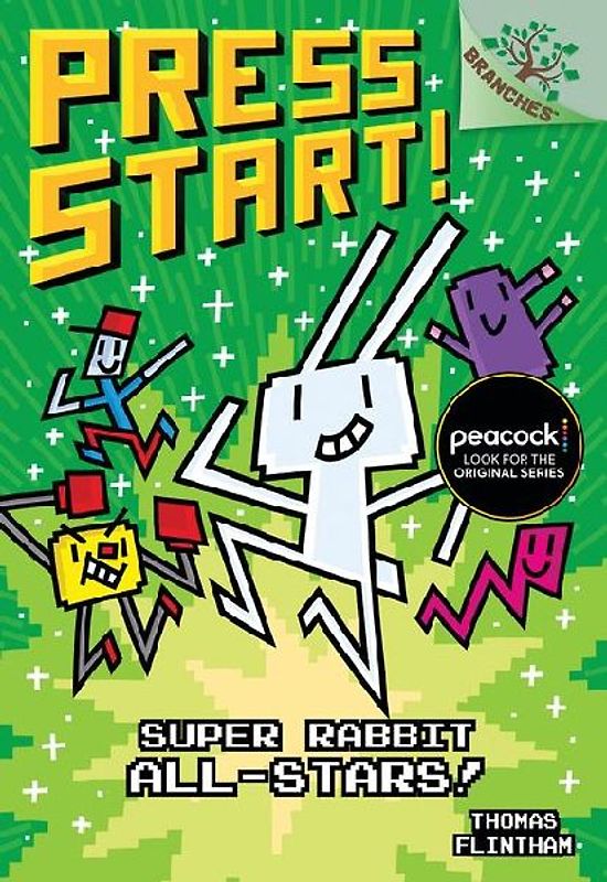 Super Rabbit All-Stars!: A Branches Book (Press Start! #8)