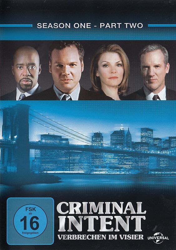 Criminal Intent - Season 1.2 [3 DVDs] DVD