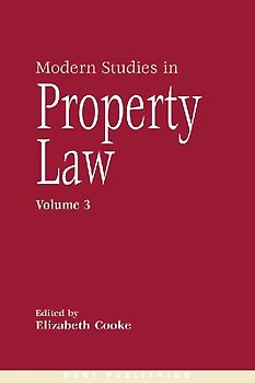 Modern Studies in Property Law