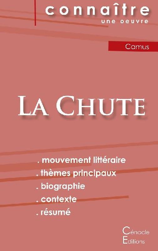 Fiche de lecture La Chute de Albert Camus (analyse littéraire de référence et résumé complet)