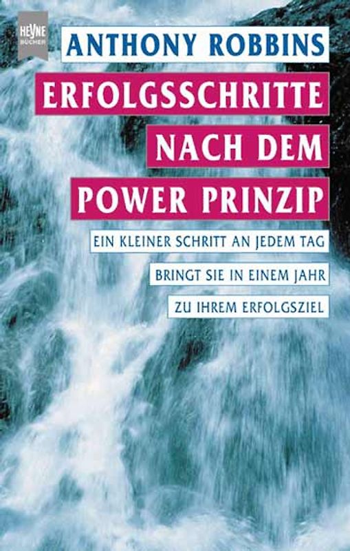 Erfolgsschritte nach dem Power Prinzip. Ein kleiner Schritt an jedem Tag bringt Sie in einem Jahr zu Ihrem Erfolgsziel