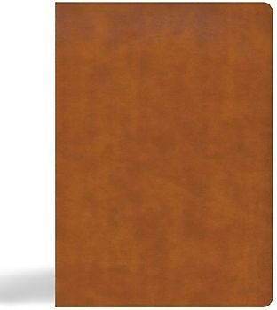 CSB Women's Study Bible, Saddle Brown Genuine Leather
