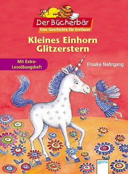 Kleines Einhorn Glitzerstern