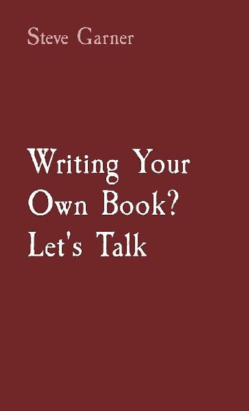 Writing Your Own Book? Let's Talk