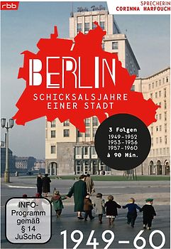 Berlin - Schicksalsjahre einer Stadt: 1949-1960 (2 Discs) DVD