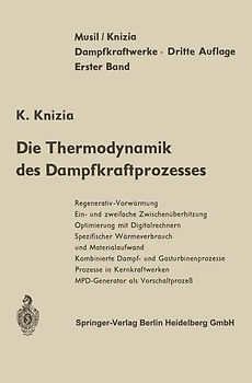 Die Thermodynamik des Dampfkraftprozesses