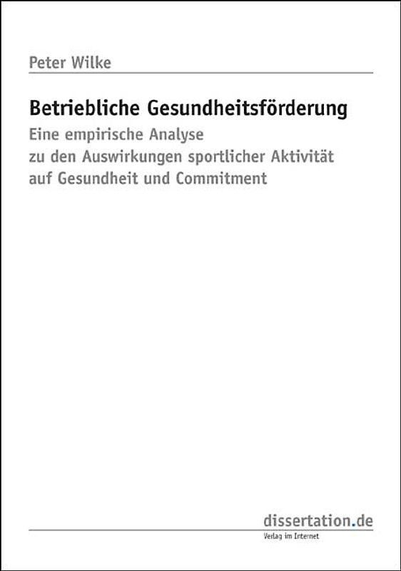 Betriebliche Gesundheitsförderung
