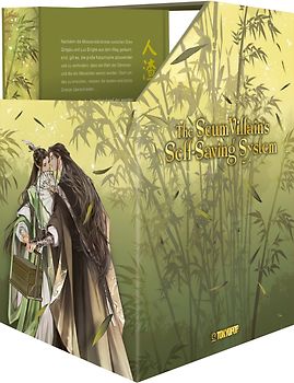 The Scum Villain's Self-Saving System Light Novel 03 HARDCOVER + Box