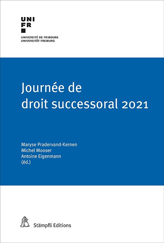 Journée de droit successoral 2021