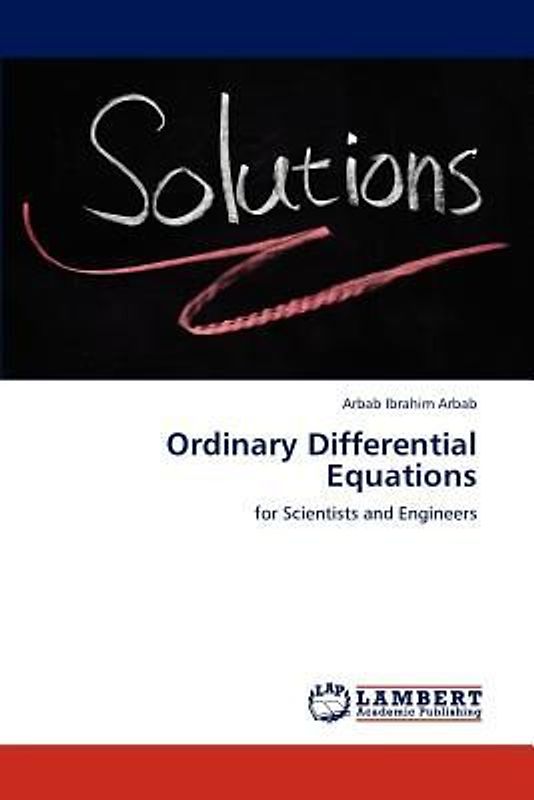 Ordinary Differential Equations