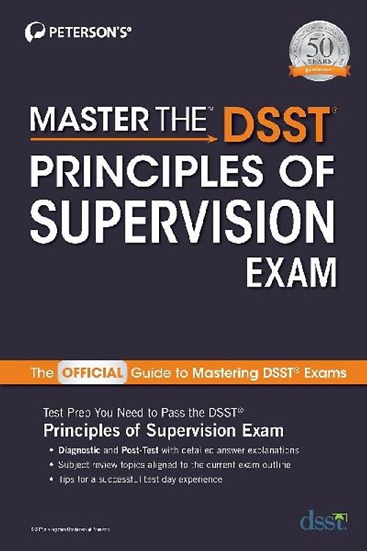 Master the Dsst Principles of Supervision