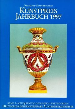 Kunstpreis-Jahrbuch 1997. Deutsche und internationale Auktionsergebnisse. Möbel, Teppiche, Steinzeug, Fayencen, Porzellan, Glas