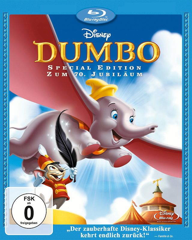 Dumbo Special Edition (Blu-ray + DVD Edition) Blu-ray Disc