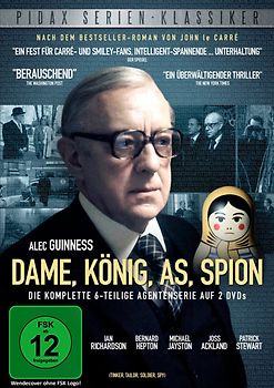 Dame, König, As, Spion (Tinker, Tailor, Soldier, Spy) / Der komplette 7-Teiler nach dem Bestseller von John le Carré (Pidax Serien-Klassiker) [2 DVDs] DVD