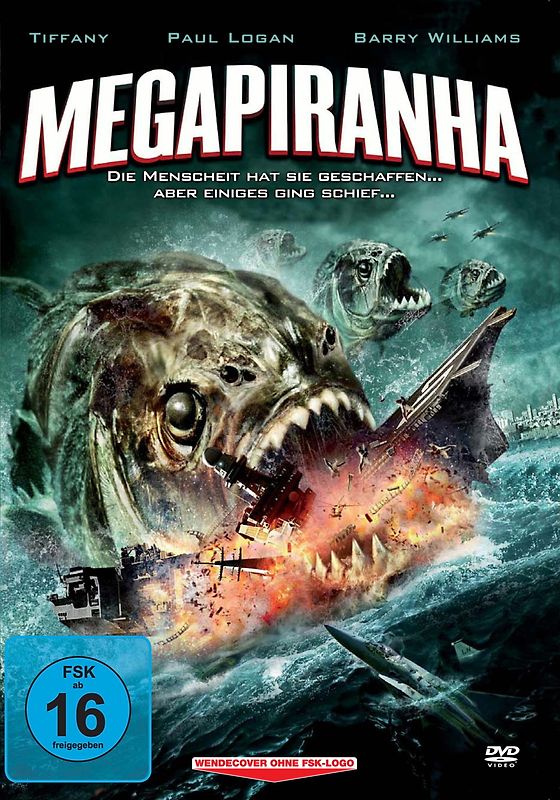Mega Piranha DVD