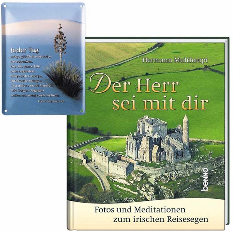 Der Herr sei mit dir + Motivblechkarte