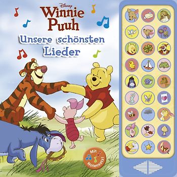 27-Button-Soundbuch, Winnie Puuh, Unsere schönsten Lieder