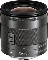 Canon EF-M 11-22 mm F4.0-5.6 IS STM 55 mm Filtergewinde (Canon EF-M Anschluss) schwarz