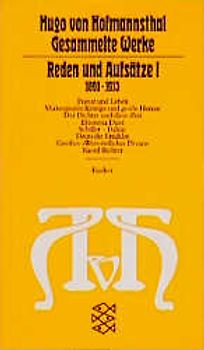 Reden und Aufsätze I