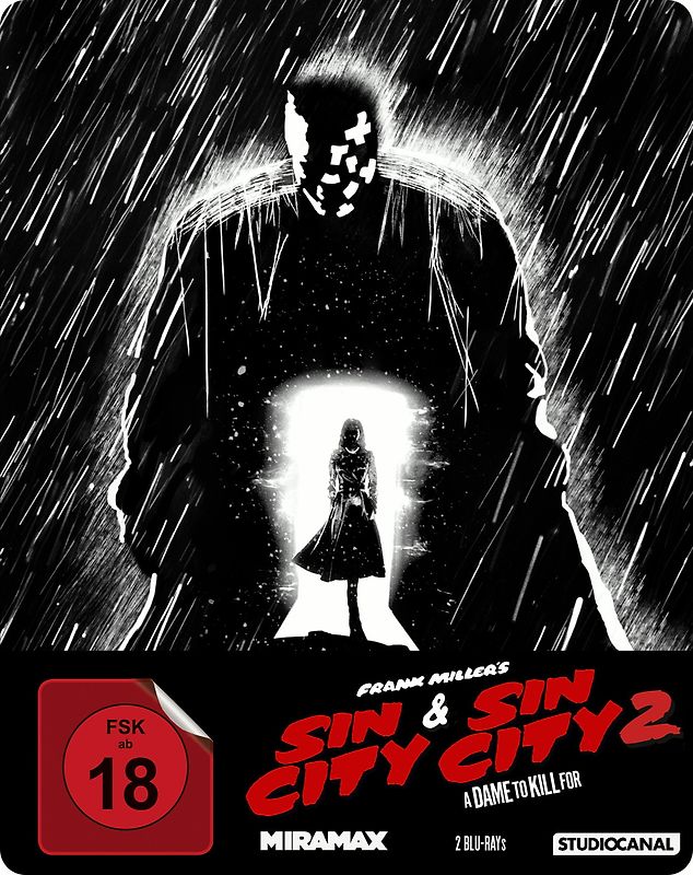 Sin City & Sin City 2: A Dame to Kill For [Steelbook] Blu-ray Disc