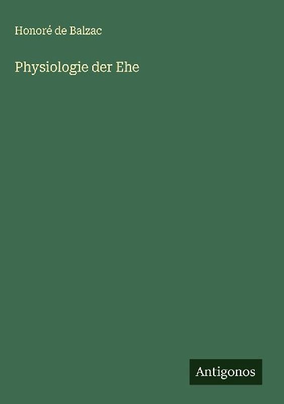 Physiologie der Ehe